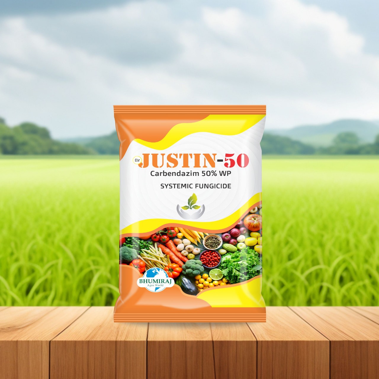 Justin 50 - Fungicides product by Bhumiraj Agro World